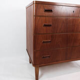 Chest of drawers in teak with four drawers, of Danish design, 1960s