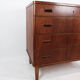 Chest of drawers in teak with four drawers, of Danish design, 1960s