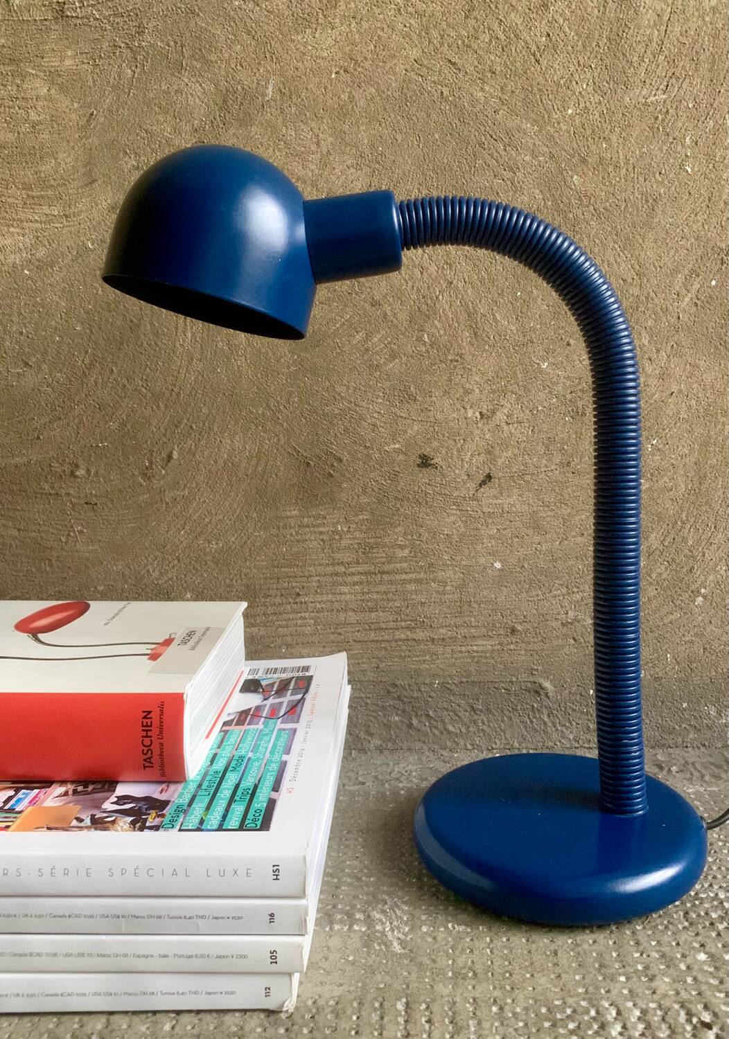 Lampe bureau format « boule » vintage 80
