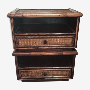 Pair of Maugrion bedside tables