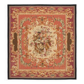 Handmade European Vintage Aubusson Kilim 303 cm x 331 cm
