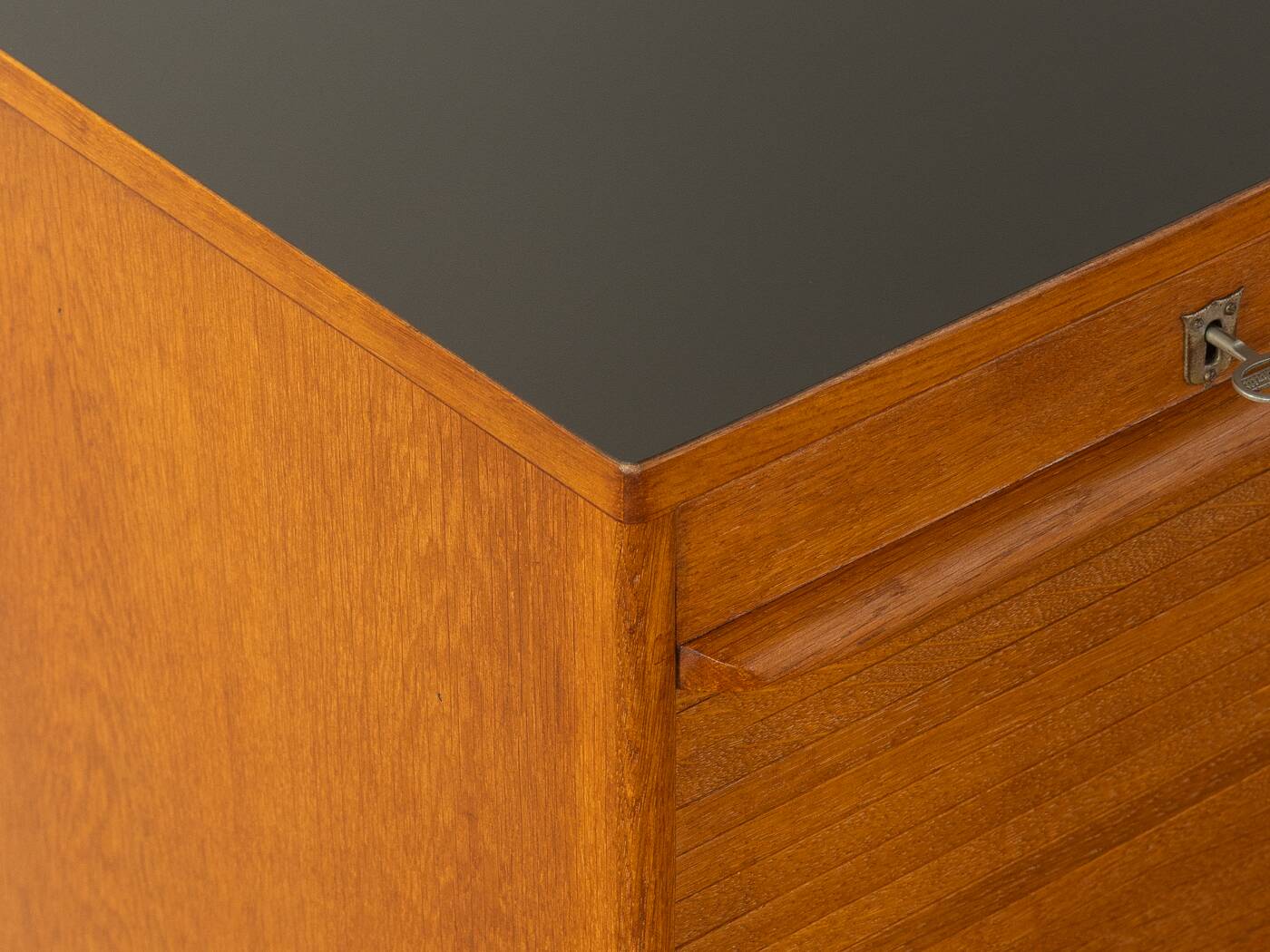 1960s tambour cabinet, Fortschritt, vintage