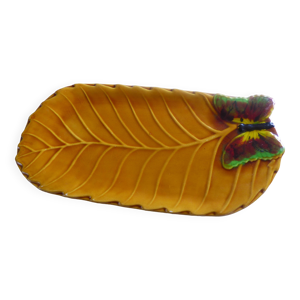 plat ovale en faience