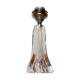 Lampe de table en verre française du milieu du siècle par Daum, années 1960