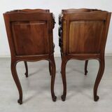 Pair of Louis XV style bedside tables