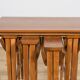Mid-century Danish nesting tables by Poul Hundevad for Novy Domov, Czechoslovakia, 1960s, set of 5