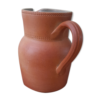 Clean raw and pure sandstone milk pot / 1/2l - Berry sandstone, 1960 about