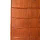 Scandinavian teak chest of drawers with 6 drawers from the 1950s/60s