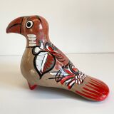 Ceramic vintage exotic bird