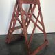 Industrial stepladder crafting foldable wooden painter