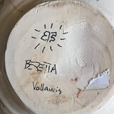 Ceramics signed Beretta Vallauris