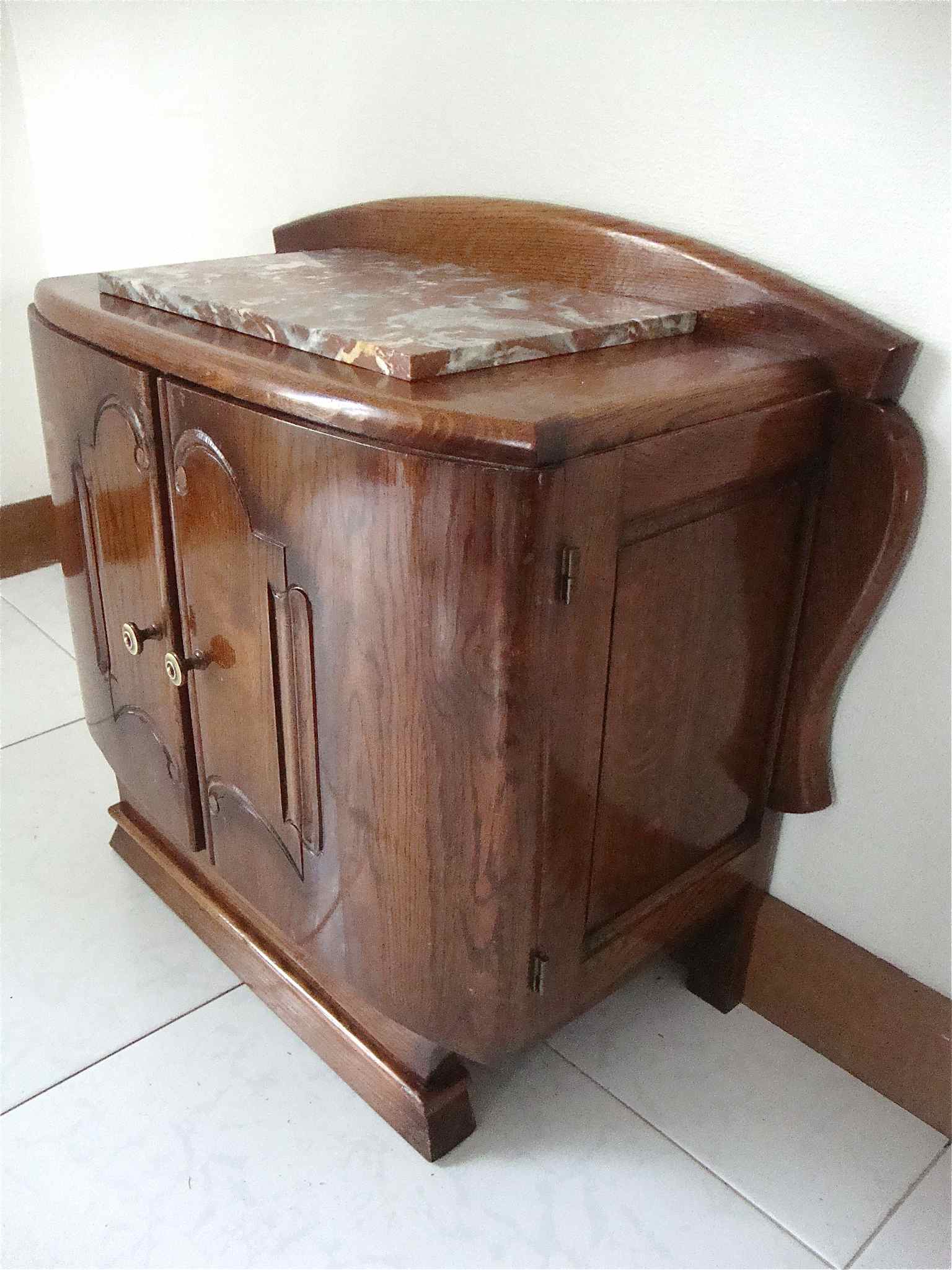 Art deco bedside table