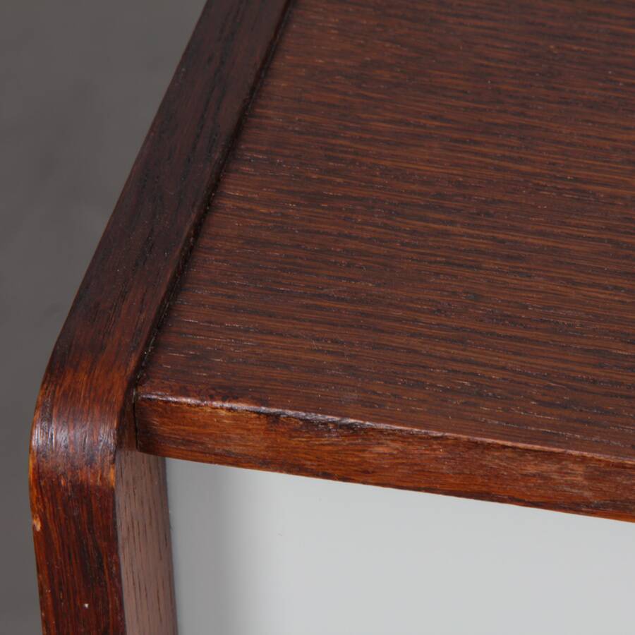 Vintage oak chest of drawers by Jiri Jiroutek, model U-452, 1960