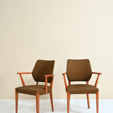 Paire de chaises scandinaves