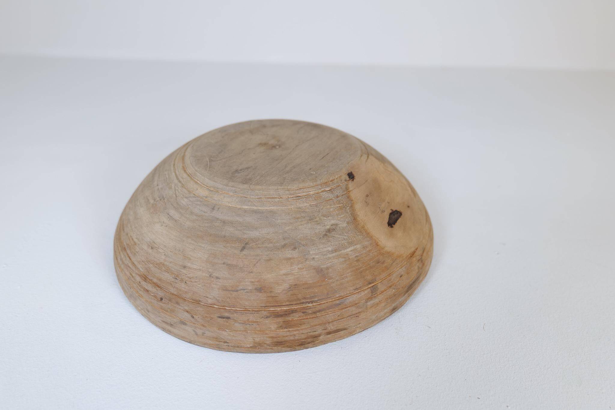 Swedish folk art, unique 19th-century farmer's bowl.