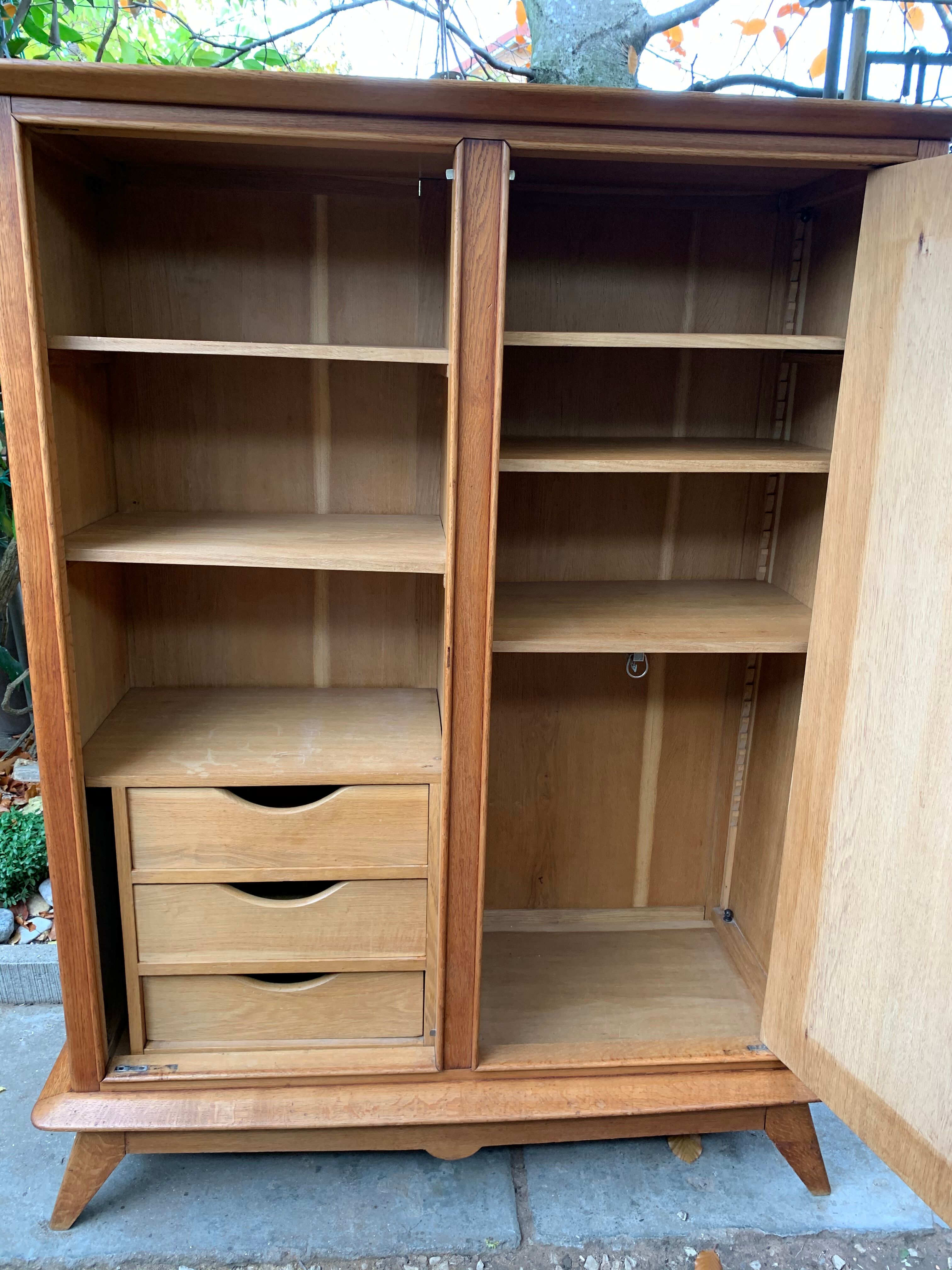 1950 compass foot cabinet