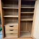 Armoire pieds compas 1950