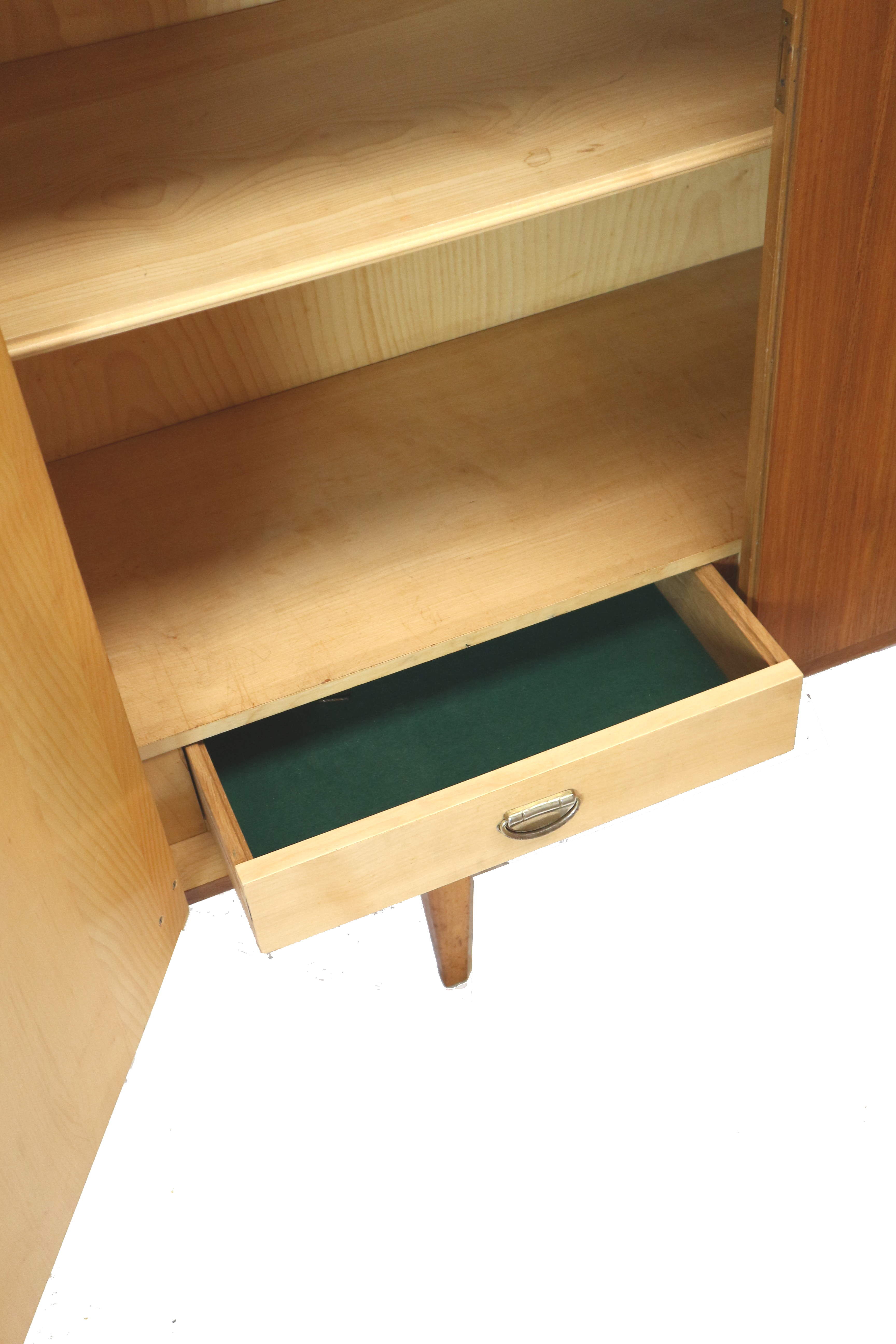 Large vintage rosewood sideboard / highboard made in the 60s