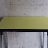 Yellow formica extension table