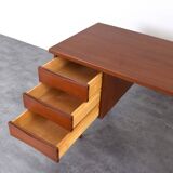 Mid-Century Teak Desk by Fredrik Kayser for Skeie Møbler, 1960s.