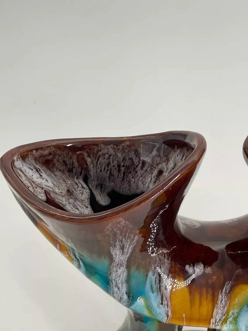 Vallauris vase in ceramic from the 1960s.