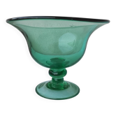 Glass coupe on a stand