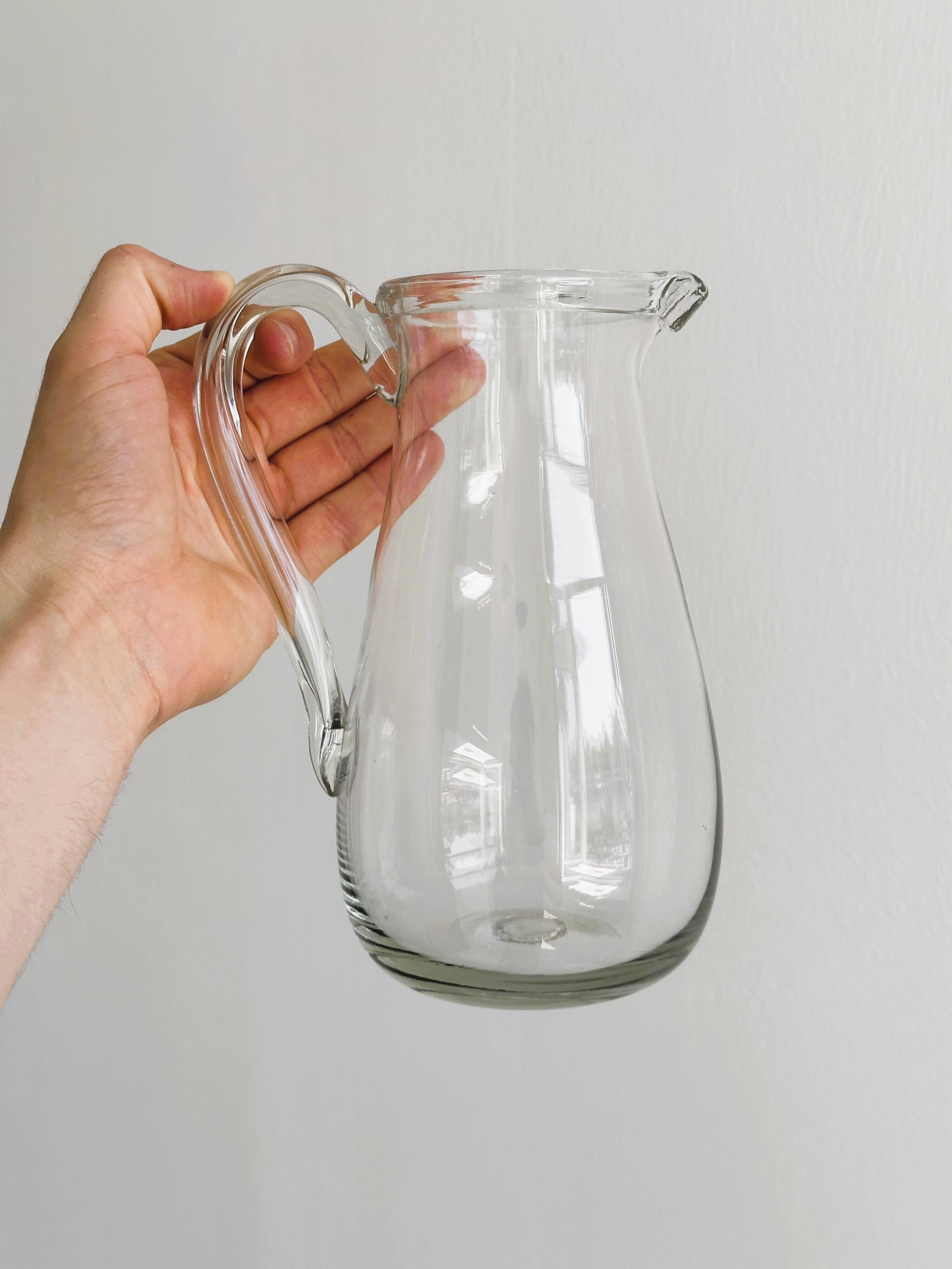 Hand-blown carafe