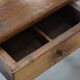 Antique French Country Chestnut Dining Table, Early 19th Century