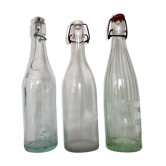 Bouteilles anciennes bouchon porcelaine