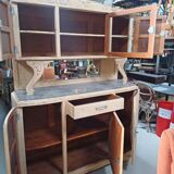 Art Nouveau two-body sideboard