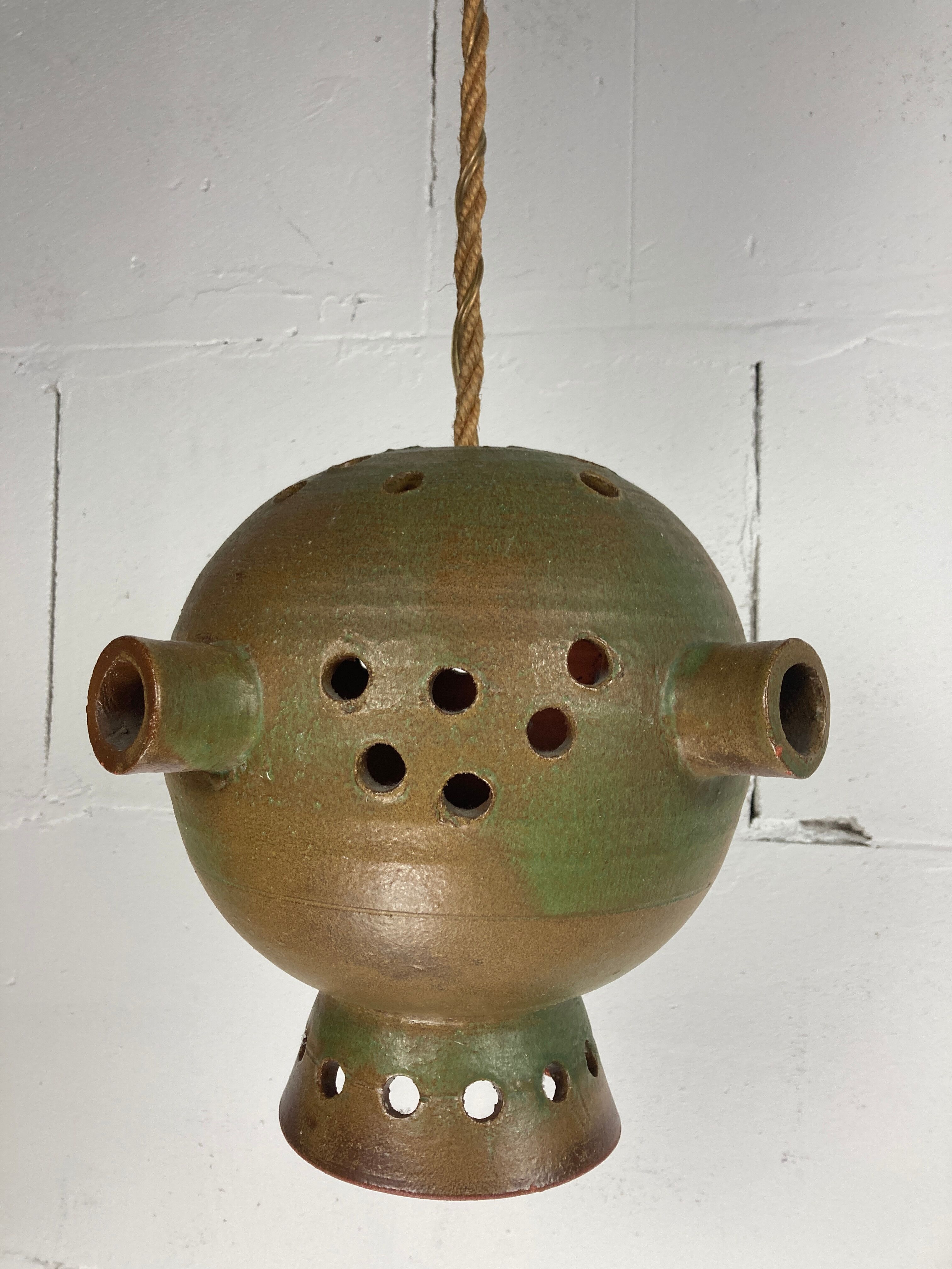 Ceramic space age suspension by Mobach Dutch 1960s
