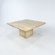 Vintage Italian Travertine Coffee Table, 1970s
