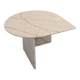Marmeren druppelvormige tafel