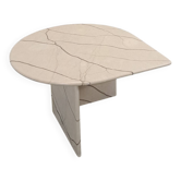 Marmeren druppelvormige tafel