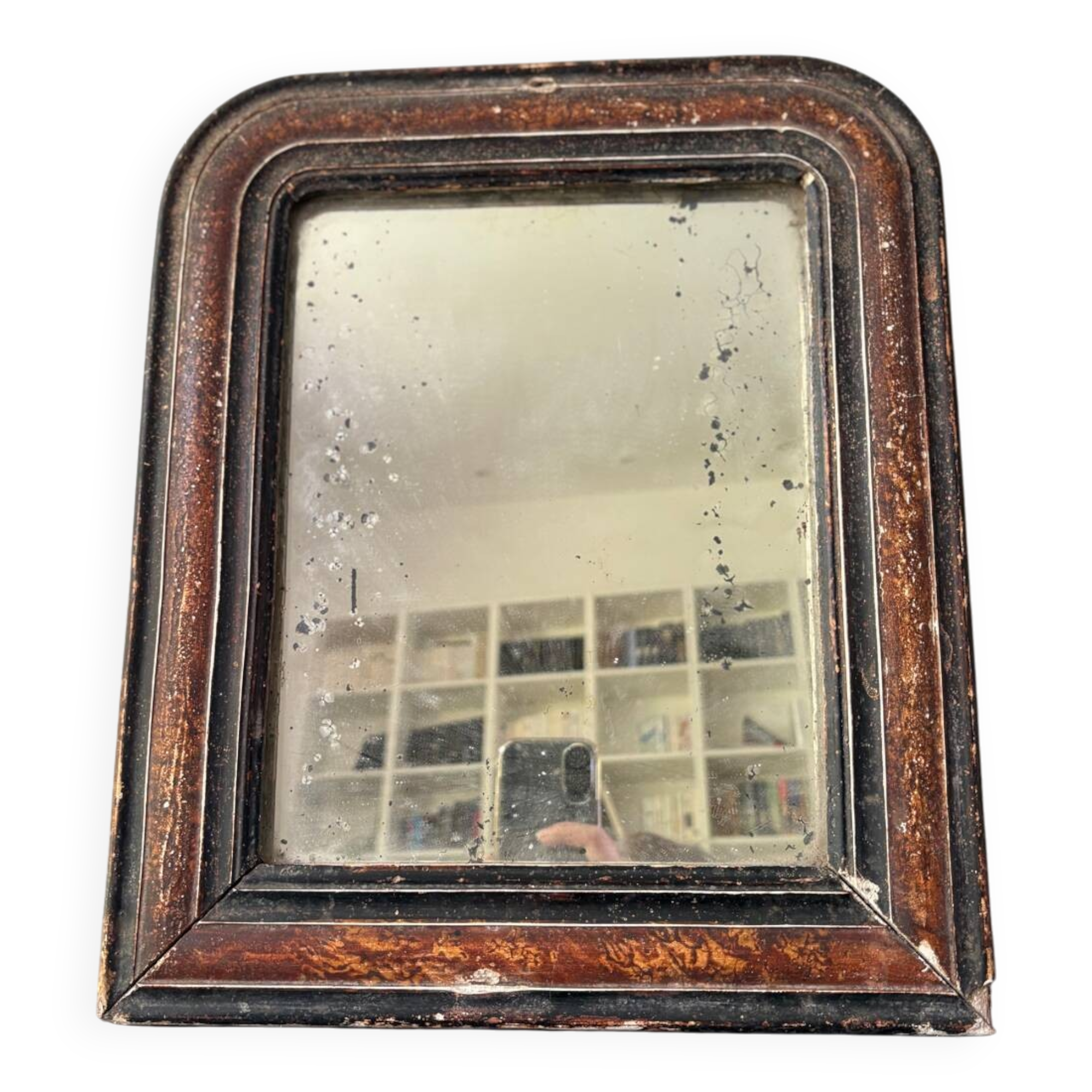 Art Deco wooden mirror