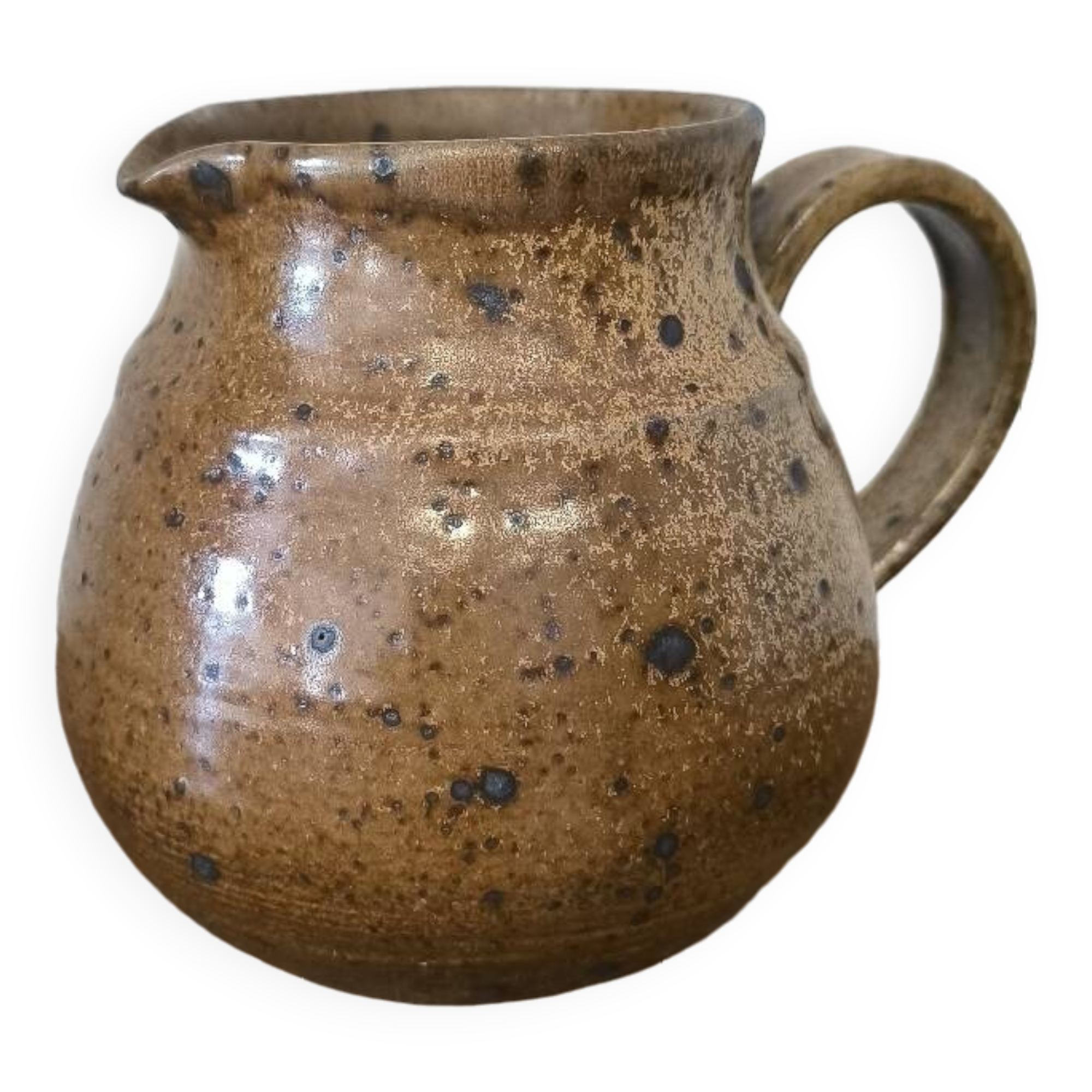 Crespel Bretagne pottery stoneware pitcher