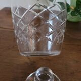 Carafe No. 2 in chiseled crystal