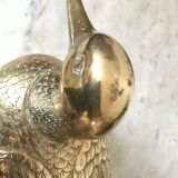 Trinket bowl brass duck