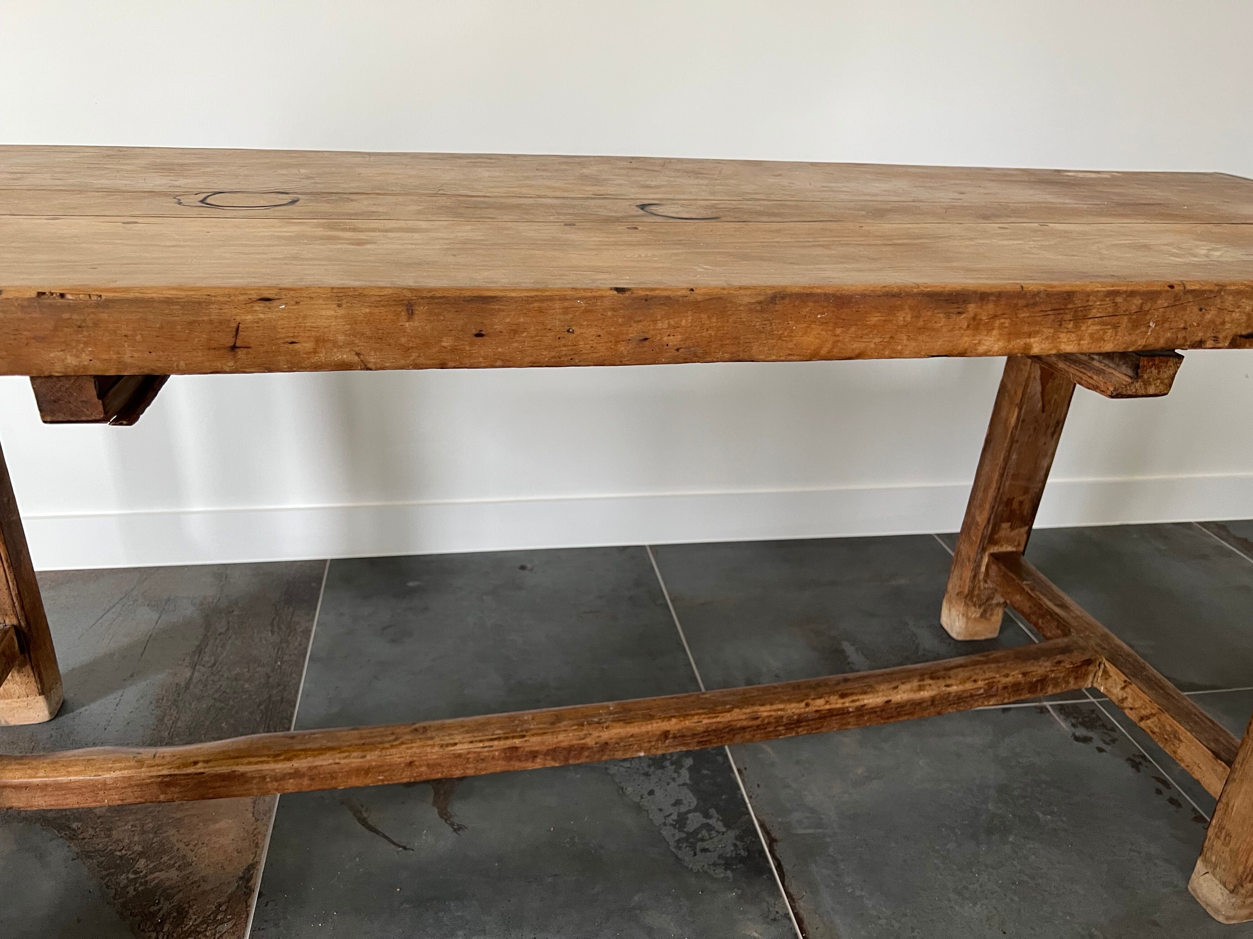 Vintage farm table