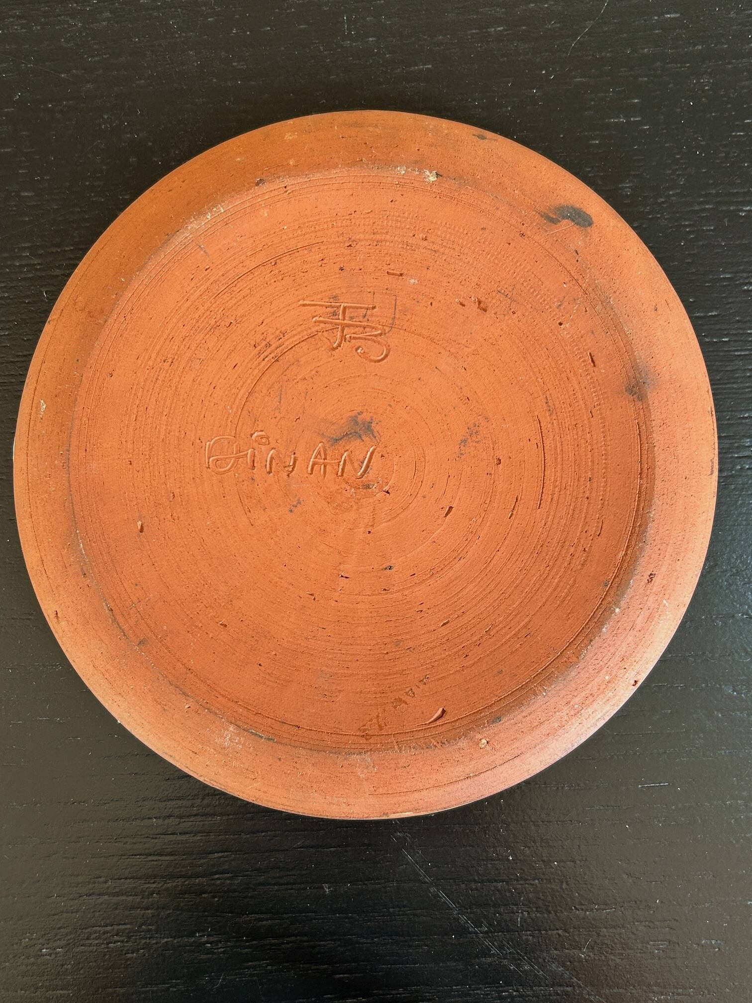 Jean Busson ceramic plate