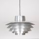 Vintage Danish pendant lamp Verona by Svend Middelboe, Lyfa, 1962