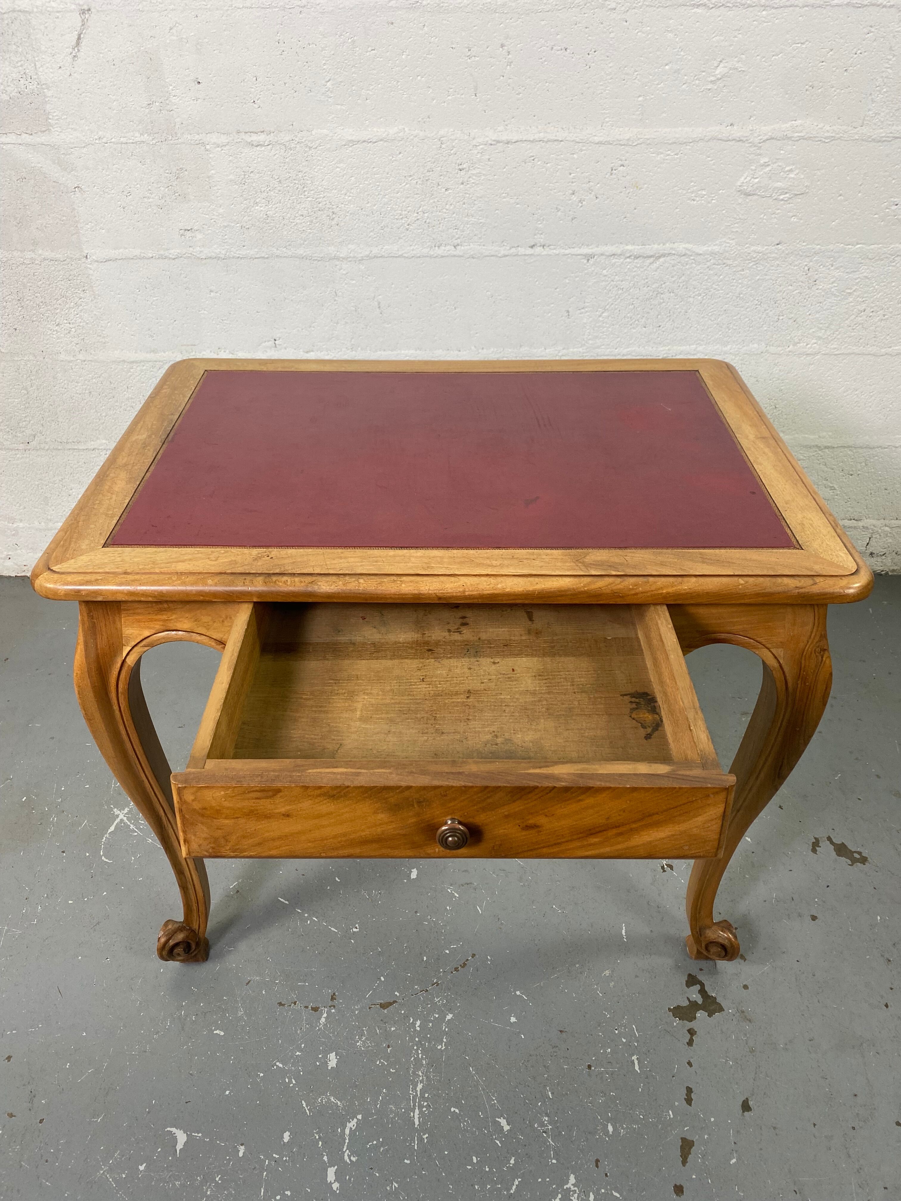 Wooden writing desk