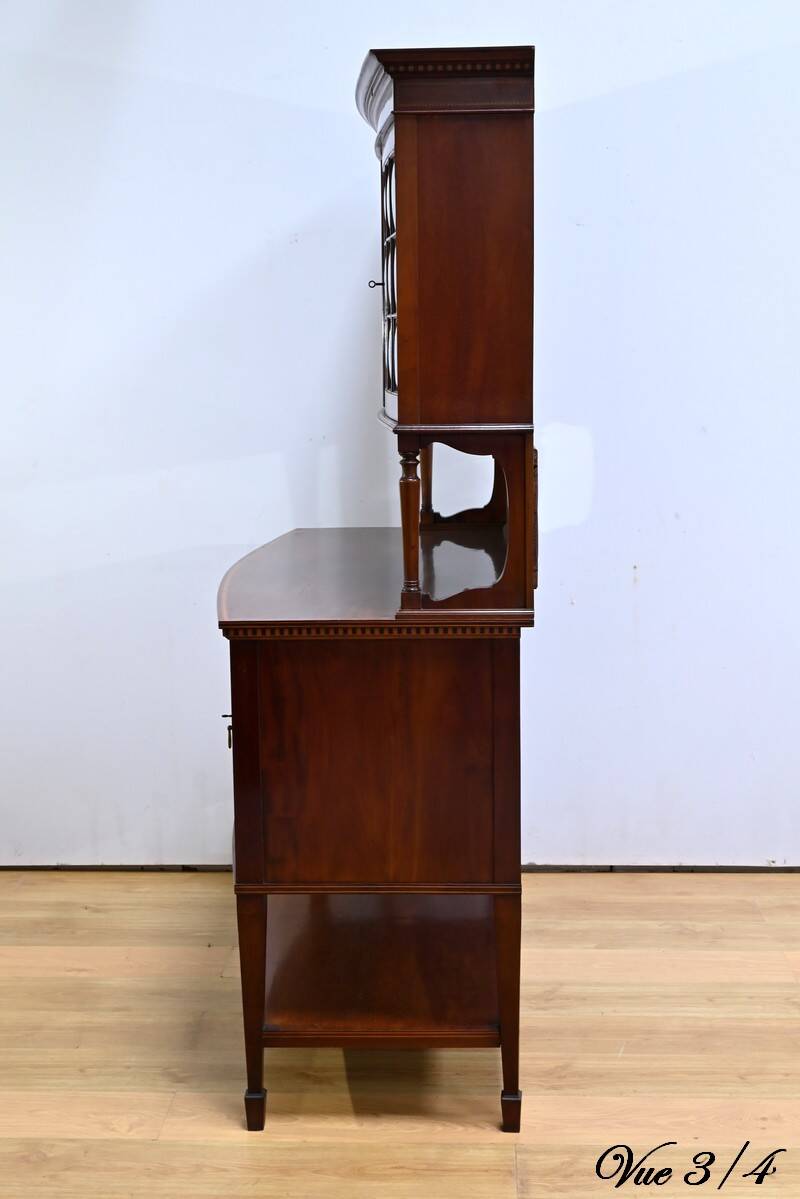 Two-body mahogany buffet - 1920