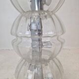 Lampadaire italien en verre space age, années 1980