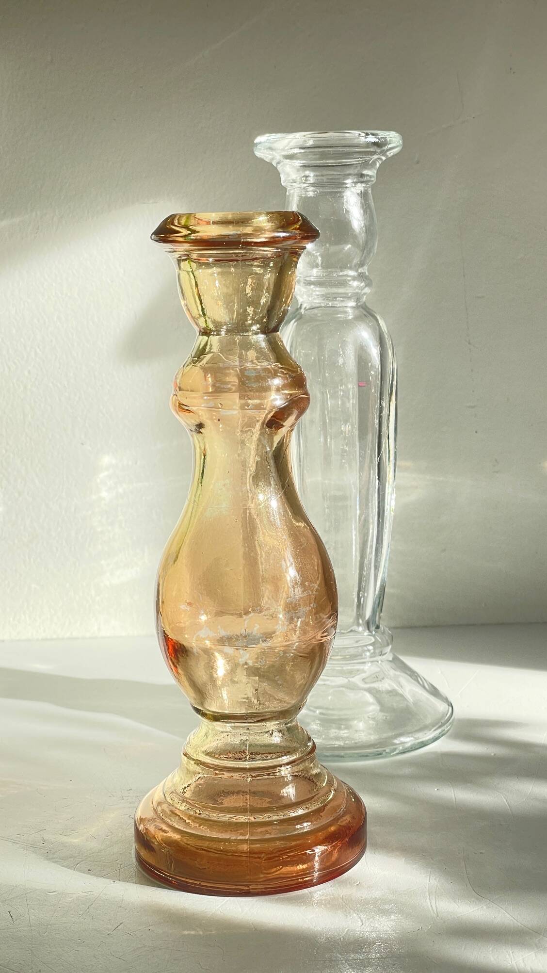 CANDLESTICK GLASS