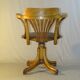 1930 wooden-curved office chair