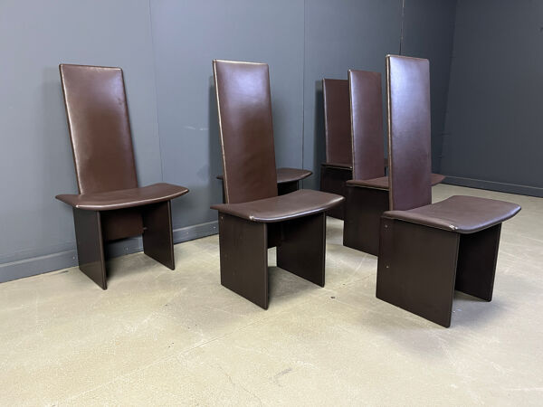Chaises de salle à manger Rennie de Kazuhide Takahama, 1970, ensemble de 6