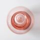 Pair of Rare Vintage Pink Glass Decanters / Empoli / Italy / 1930s