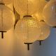 Vintage "Sterrenbeeld" wall lamp, Murano bubbled glass, Raak Netherlands 1960