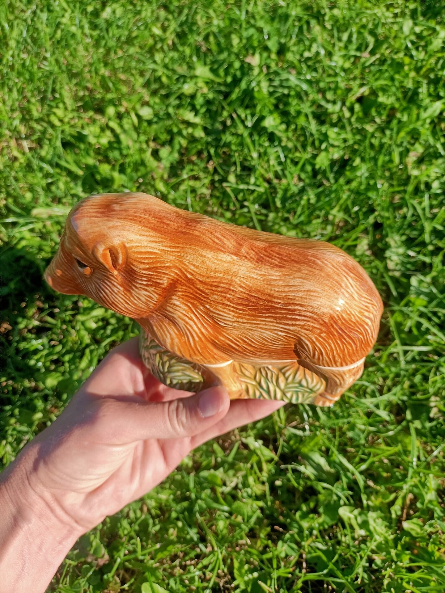 Zoomorphic terrine stamped Michel Caugant 💐